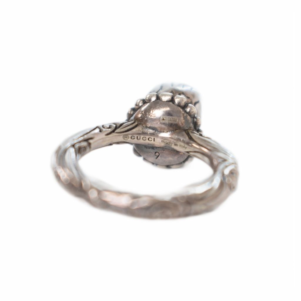 Gucci Anga Forest Eagle Ring 925 Silver — view 5