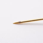 Chanel Brooch Vintage CC Logo Gold Plated — view 7