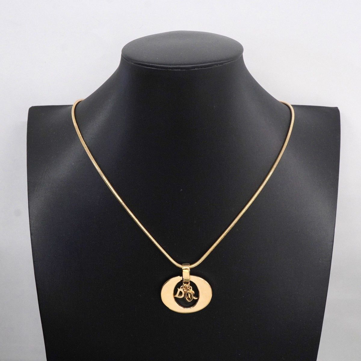 Dior Necklace Logo Gold Plated — view 6
