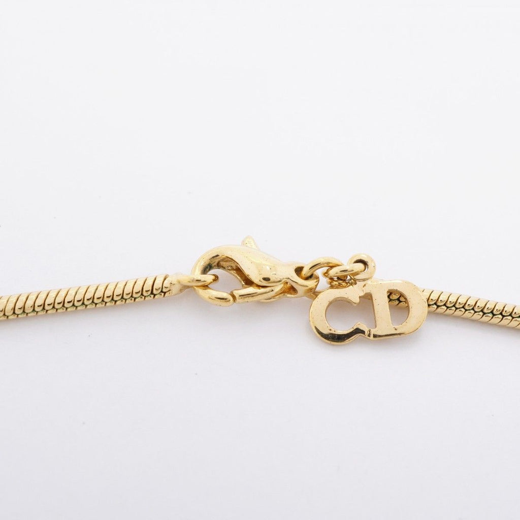 Dior Necklace Logo Gold Plated — view 4