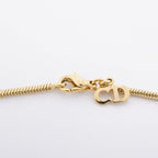 Dior Necklace Logo Gold Plated — view 4
