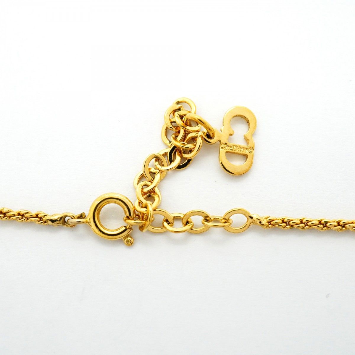 Dior Necklace CD Logo Gold Plated — view 4