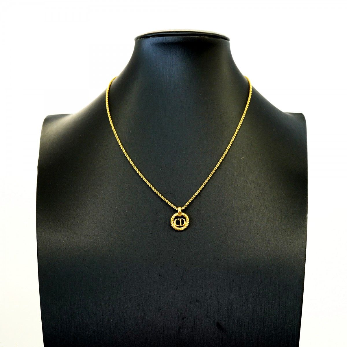 Dior Necklace CD Logo Gold Plated — view 5