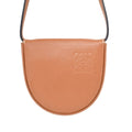 Loewe Heel Pouch Coin Case Neck Wallet Shoulder Anagram Brown