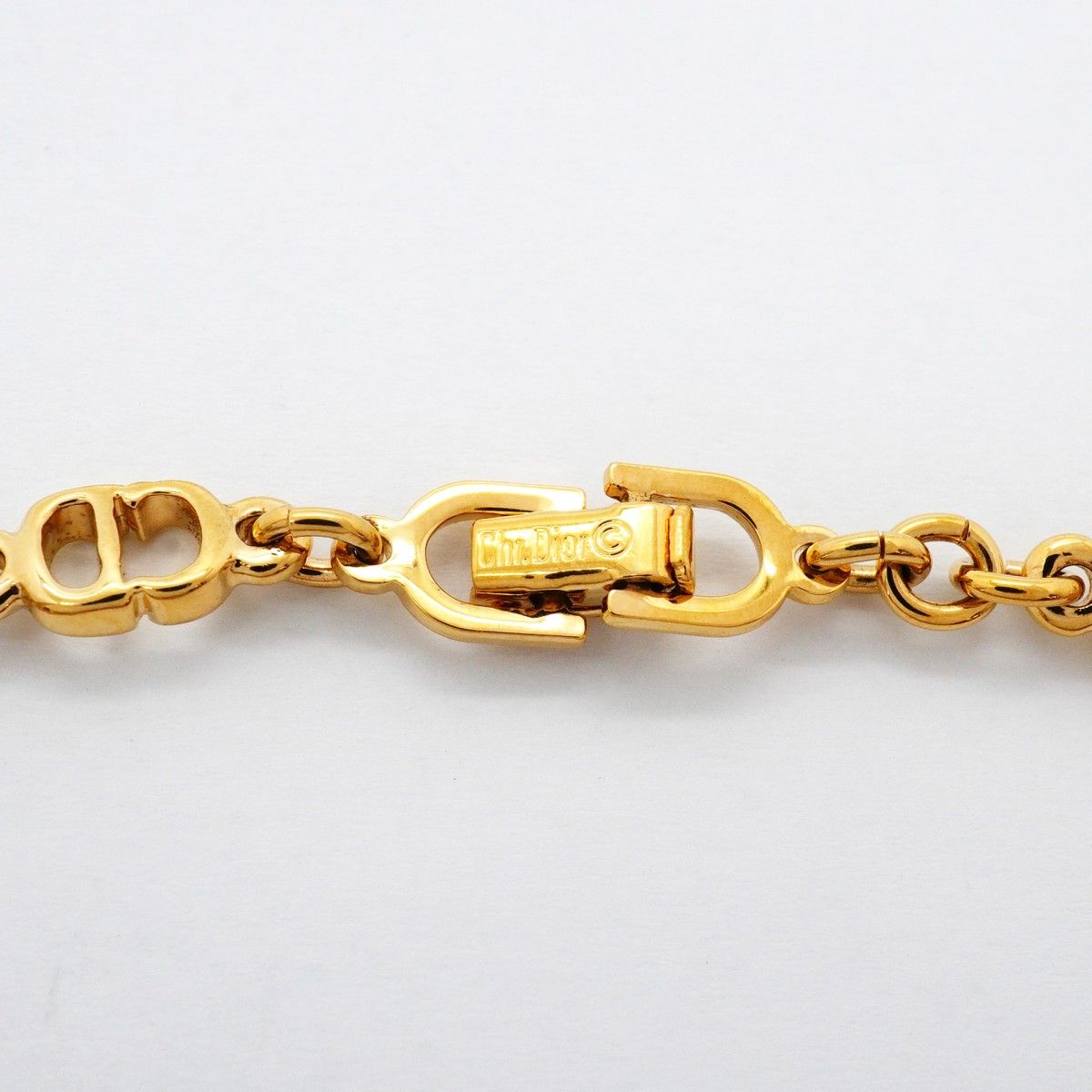 Dior Bracelet CD Logo Gold Plated — view 5