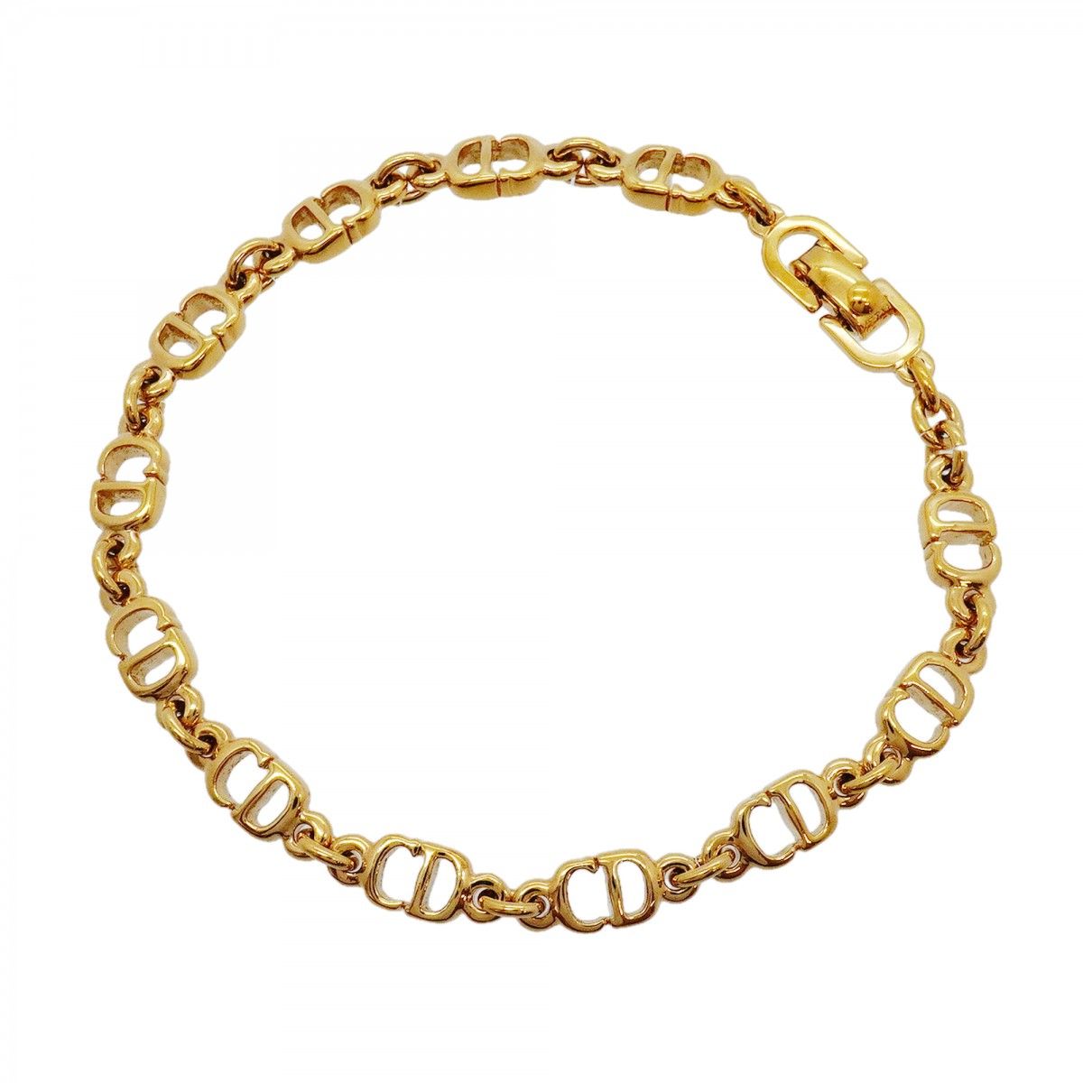 Dior Bracelet CD Logo Gold Plated