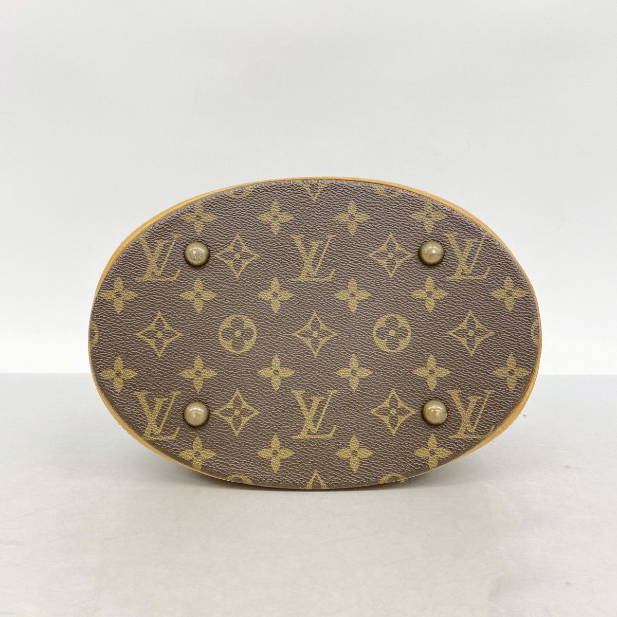 Louis Vuitton Tote Monogram Bucket PM Brown — view 3