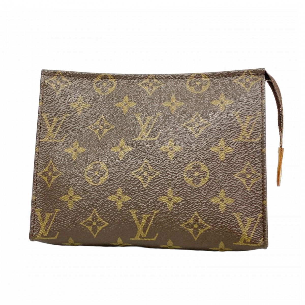 Louis Vuitton Pouch Monogram Pochette Toilet 19 Brown