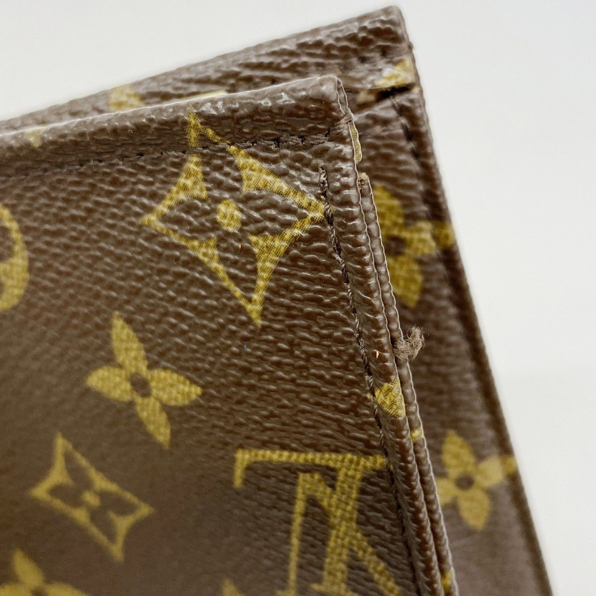 Louis Vuitton Pouch Monogram Pochette Toilet 19 Brown — view 7