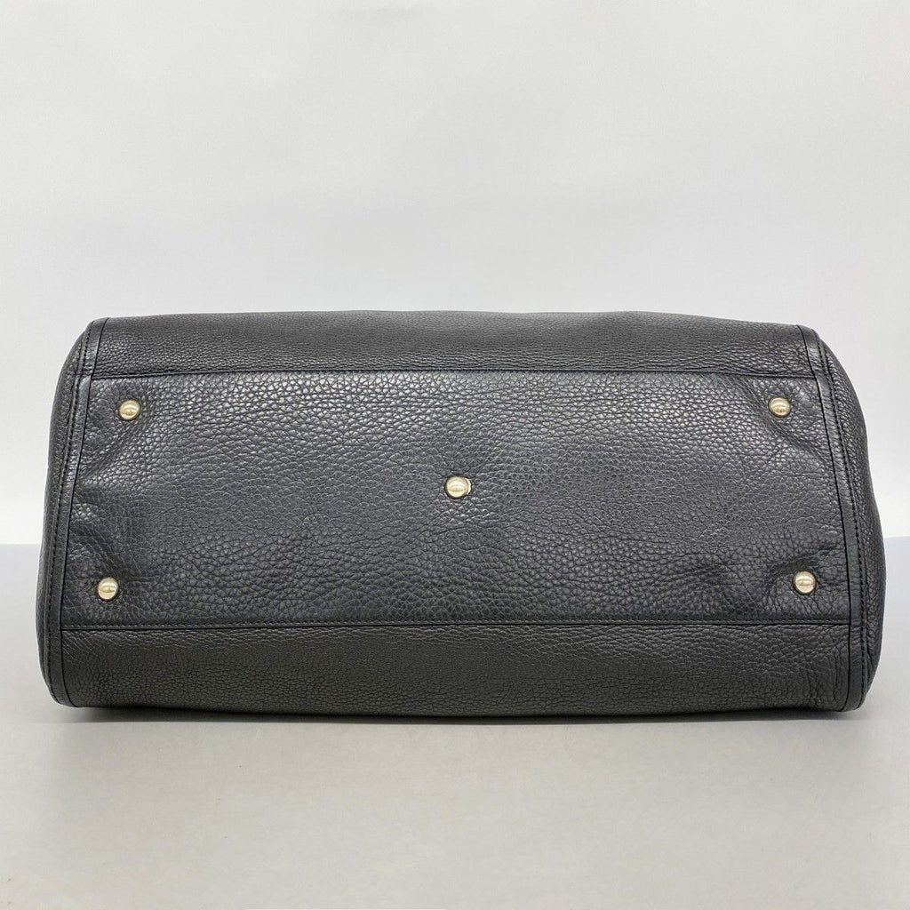 Gucci Tote Soho Leather Black Gold — view 3