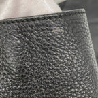 Gucci Tote Soho Leather Black Gold — view 8