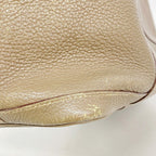 Hermes Tote Garden Party TPM Taurillon Clemence Etoupe Silver — view 6