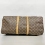 Louis Vuitton Boston Bag Monogram Keepall 55 Brown — view 3