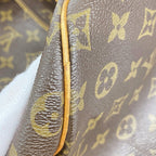 Louis Vuitton Boston Bag Monogram Keepall 55 Brown — view 8