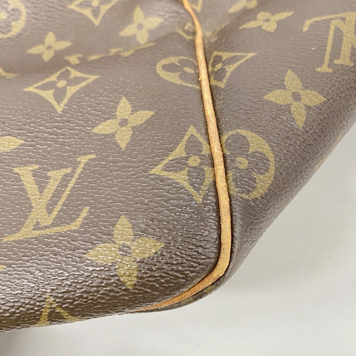 Louis Vuitton Boston Bag Monogram Keepall 55 Brown — view 6