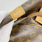 Louis Vuitton Boston Bag Monogram Keepall 55 Brown — view 7