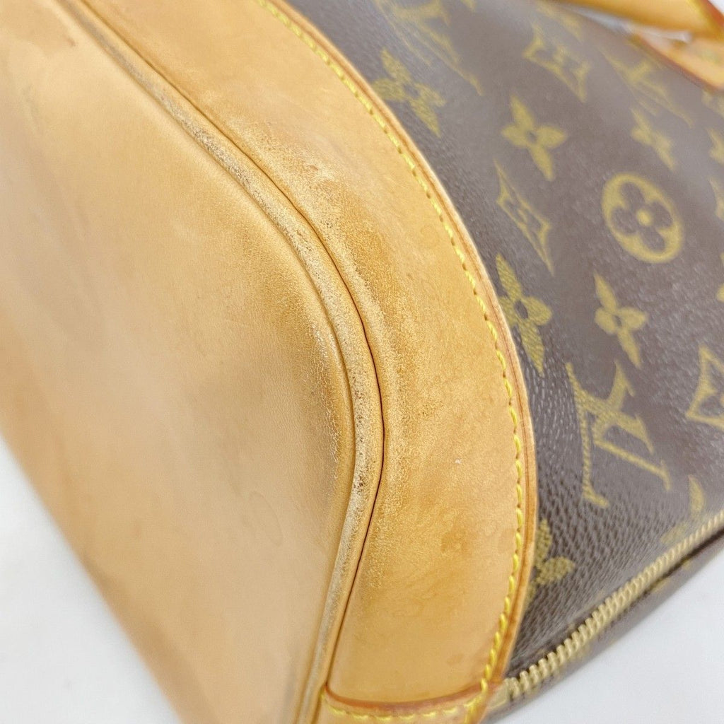 Louis Vuitton Handbag Monogram Alma Brown — view 6