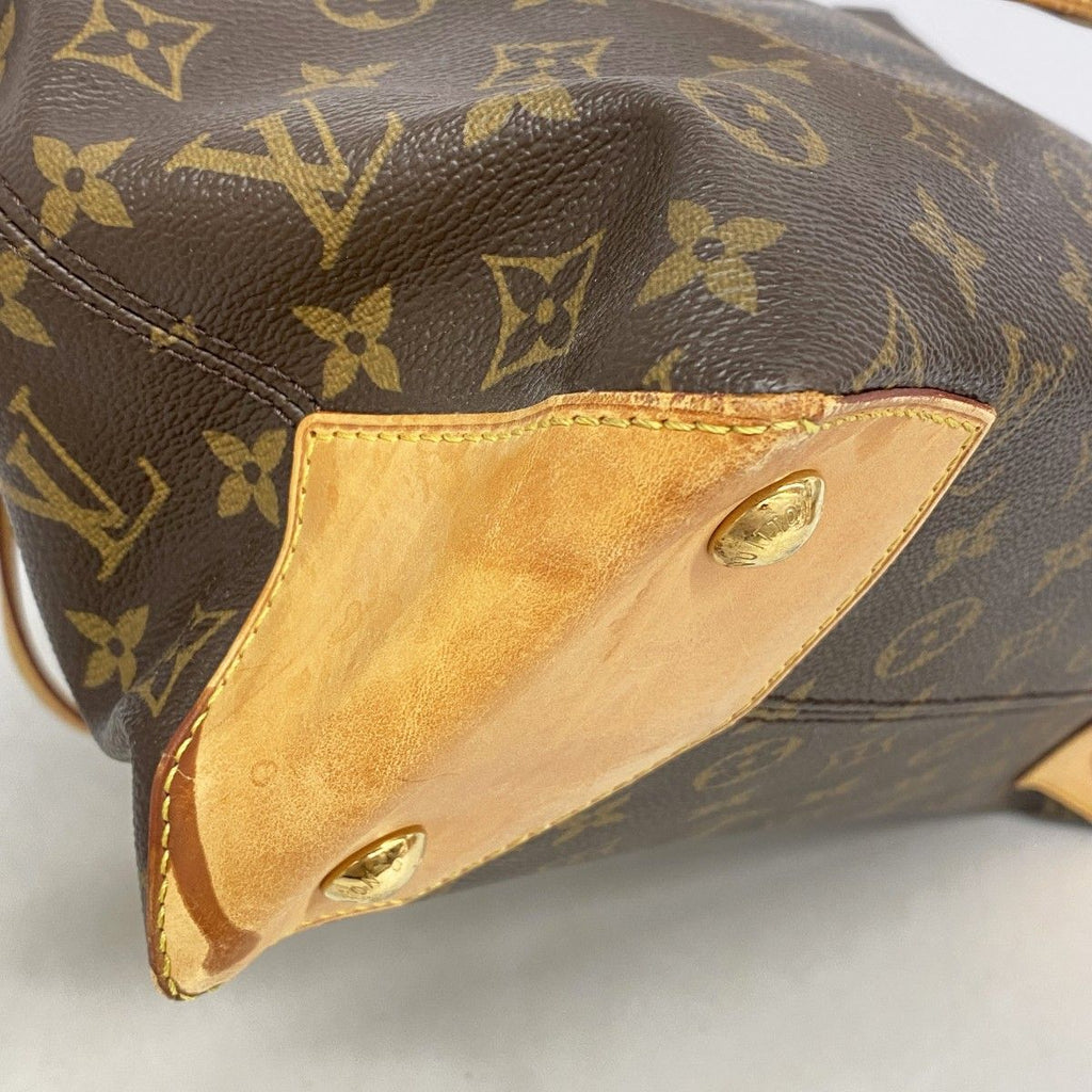 Louis Vuitton Tote Monogram Wilshire MM Brown — view 6