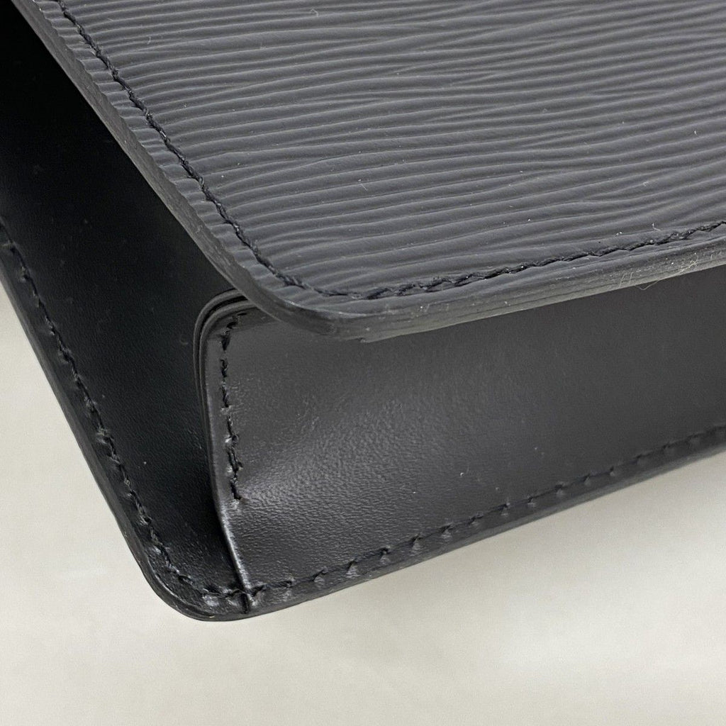 Louis Vuitton Clutch Epi Pochette Homme Noir — view 6