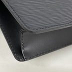 Louis Vuitton Clutch Epi Pochette Homme Noir — view 6