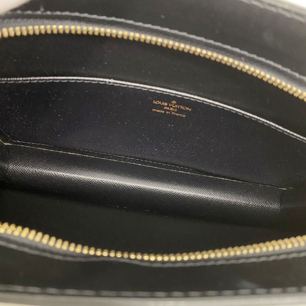 Louis Vuitton Clutch Epi Pochette Homme Noir — view 4