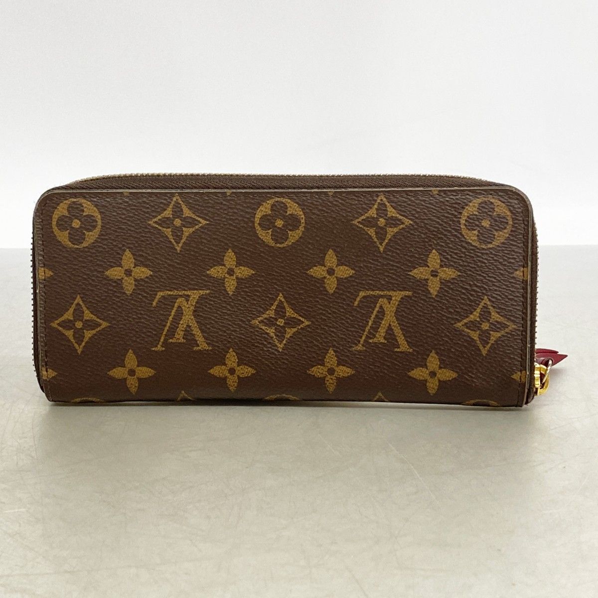 Louis Vuitton Wallet Monogram Portefeuille Clemence Fuchsia — view 9