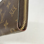 Louis Vuitton Wallet Monogram Portefeuille Clemence Fuchsia — view 6