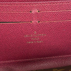 Louis Vuitton Wallet Monogram Portefeuille Clemence Fuchsia — view 4