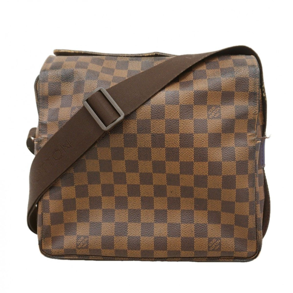 Louis Vuitton Shoulder Bag Damier Naviglio Ebene