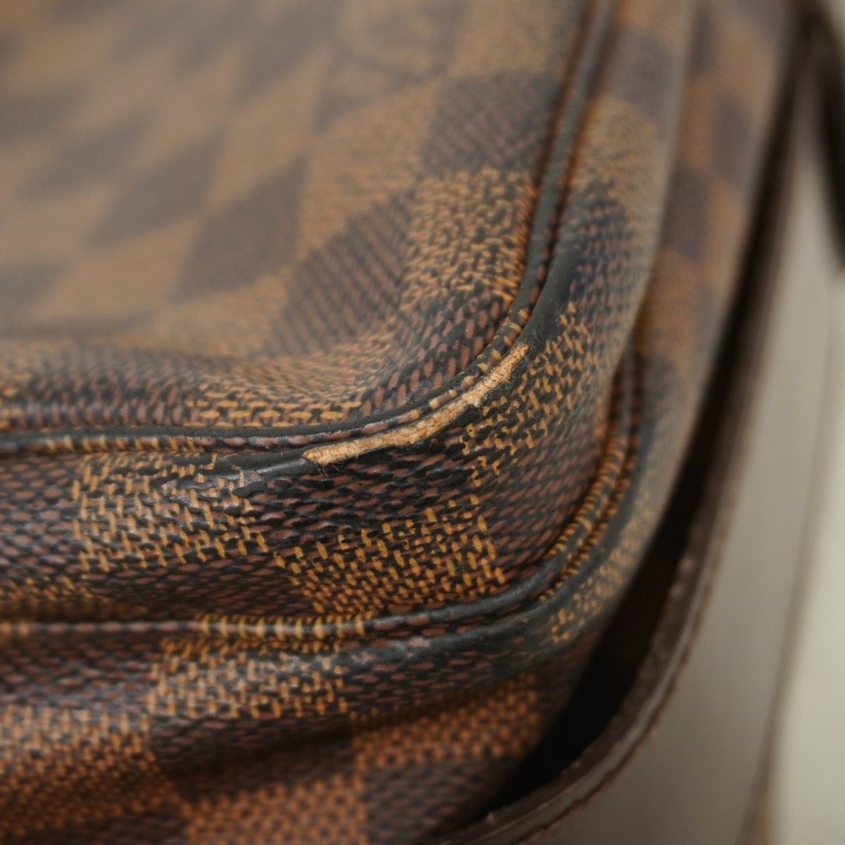 Louis Vuitton Shoulder Bag Damier Naviglio Ebene — view 6