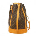 Louis Vuitton Shoulder Bag Monogram Randonnee GM Brown
