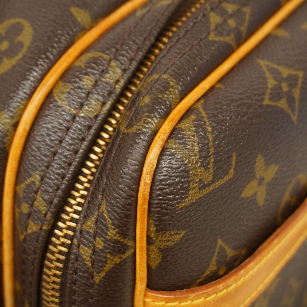 Louis Vuitton Shoulder Bag Monogram Reporter PM Brown — view 7
