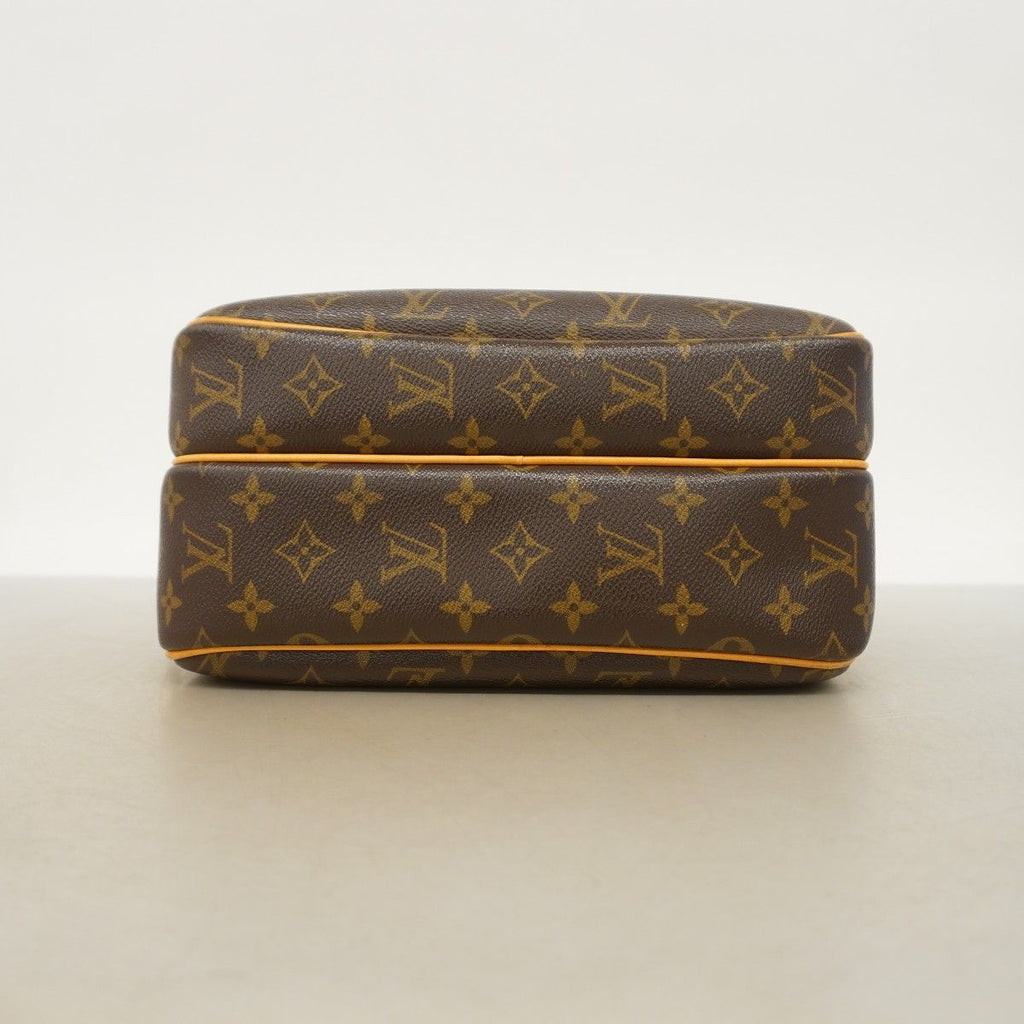 Louis Vuitton Shoulder Bag Monogram Reporter PM Brown — view 3