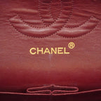 Chanel Shoulder Bag Quilted Lambskin Black Gold — view 5