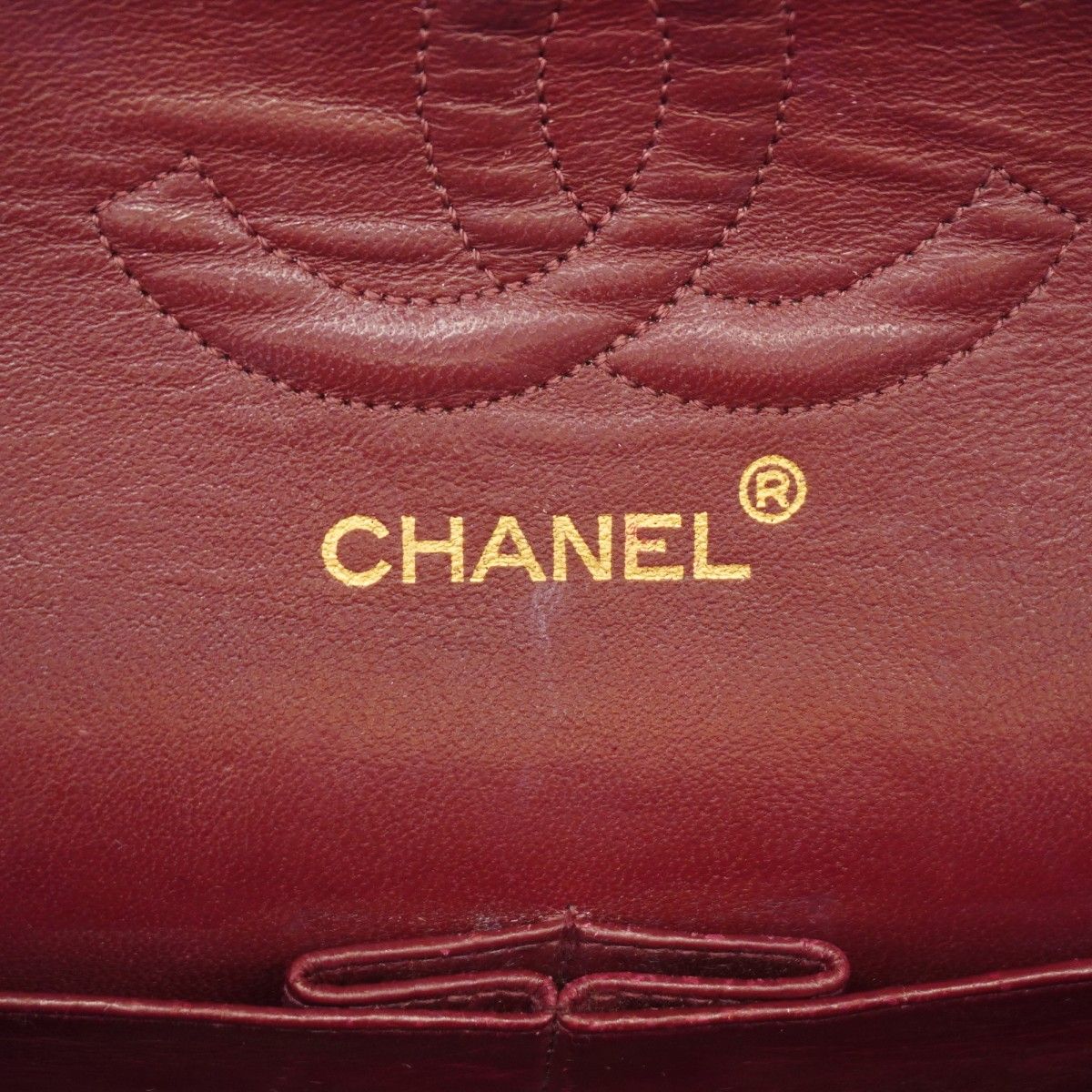 Chanel Shoulder Bag Quilted Lambskin Black Gold — view 5