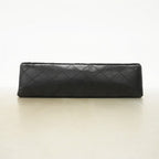 Chanel Shoulder Bag Quilted Lambskin Black Gold — view 3