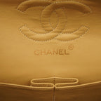 Chanel Shoulder Bag Quilted Lambskin Beige Gold — view 5