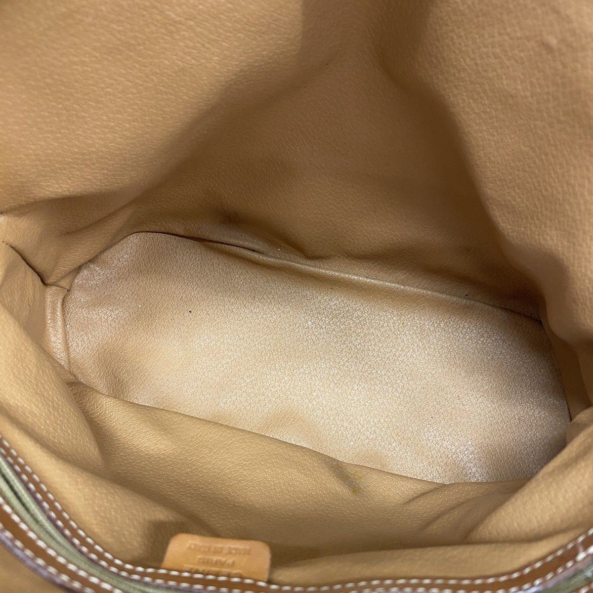 Celine Handbag Macadam Brown Gold 2-Way — view 4