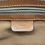 Celine Handbag Macadam Brown Gold 2-Way — view 5