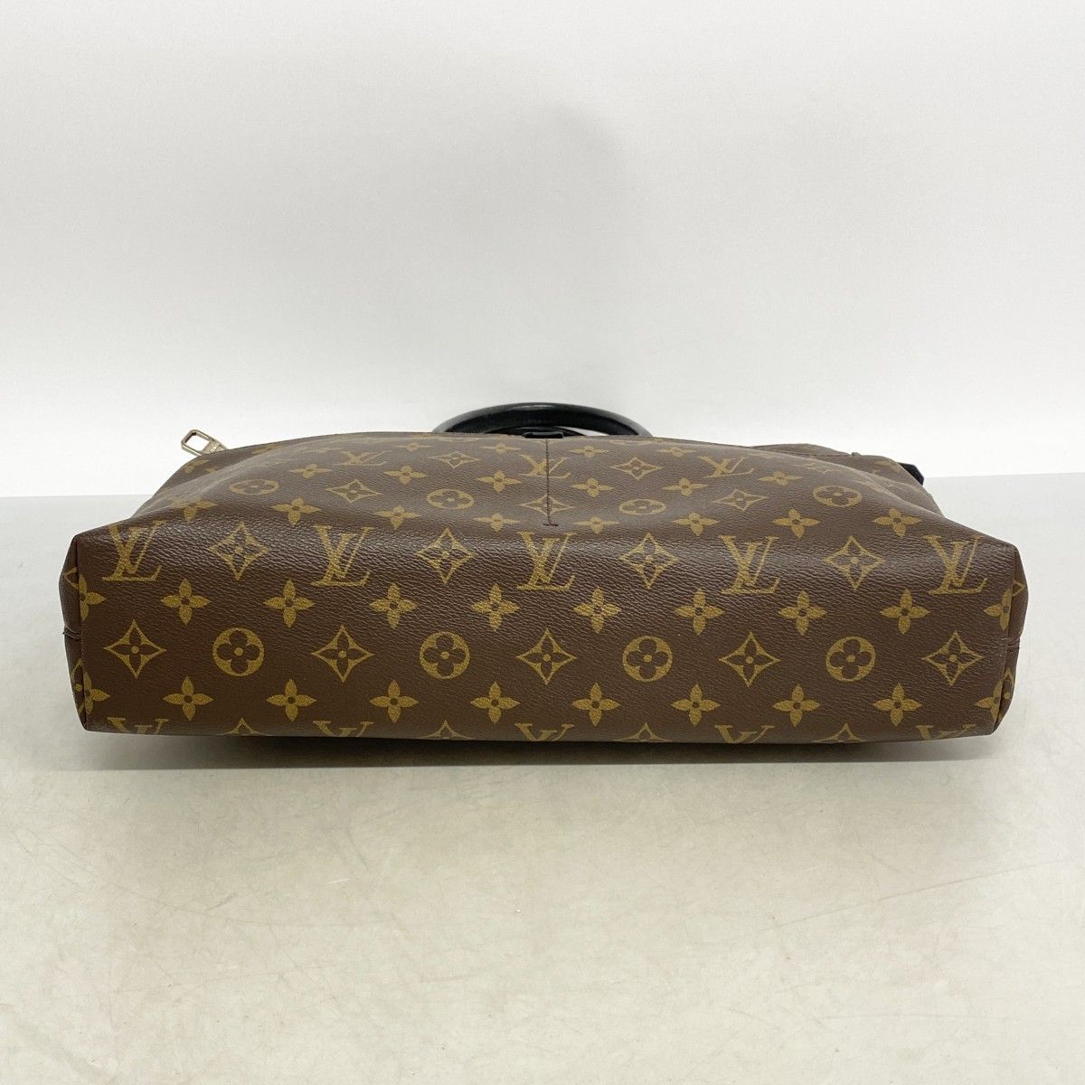 Louis Vuitton Business Bag Monogram Macassar Brown Black — view 3