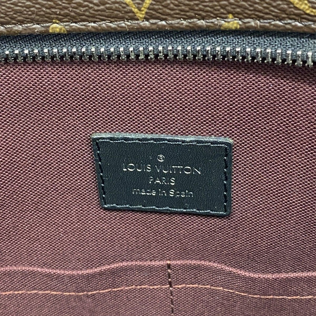 Louis Vuitton Business Bag Monogram Macassar Brown Black — view 5