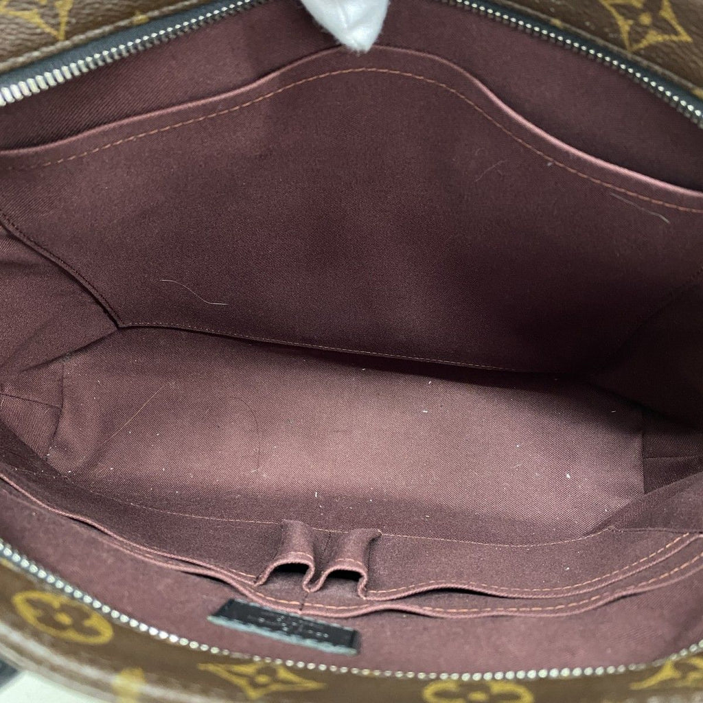 Louis Vuitton Business Bag Monogram Macassar Brown Black — view 4