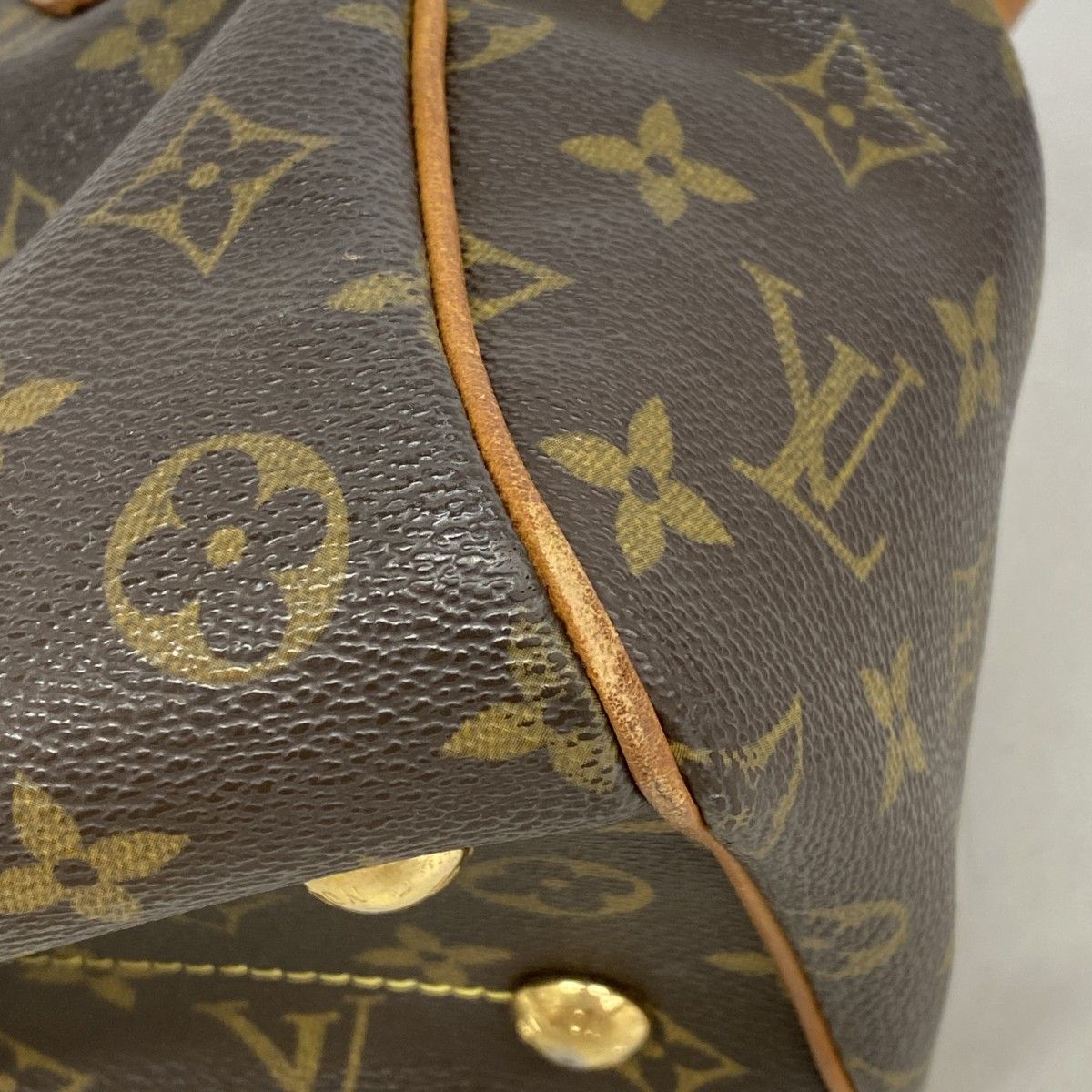 Louis Vuitton Handbag Monogram Tivoli PM Brown — view 6