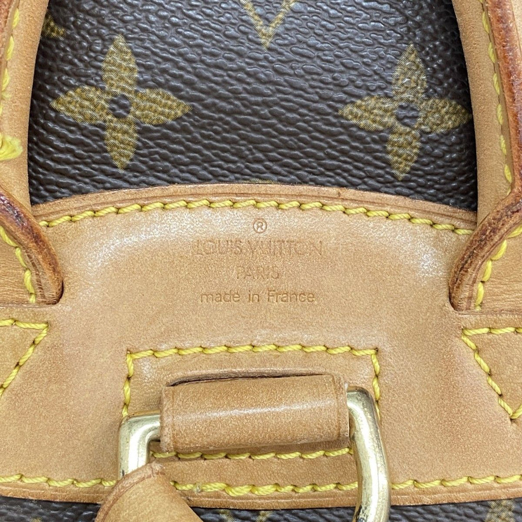 Louis Vuitton Backpack Monogram Mini Montsouris Brown — view 5