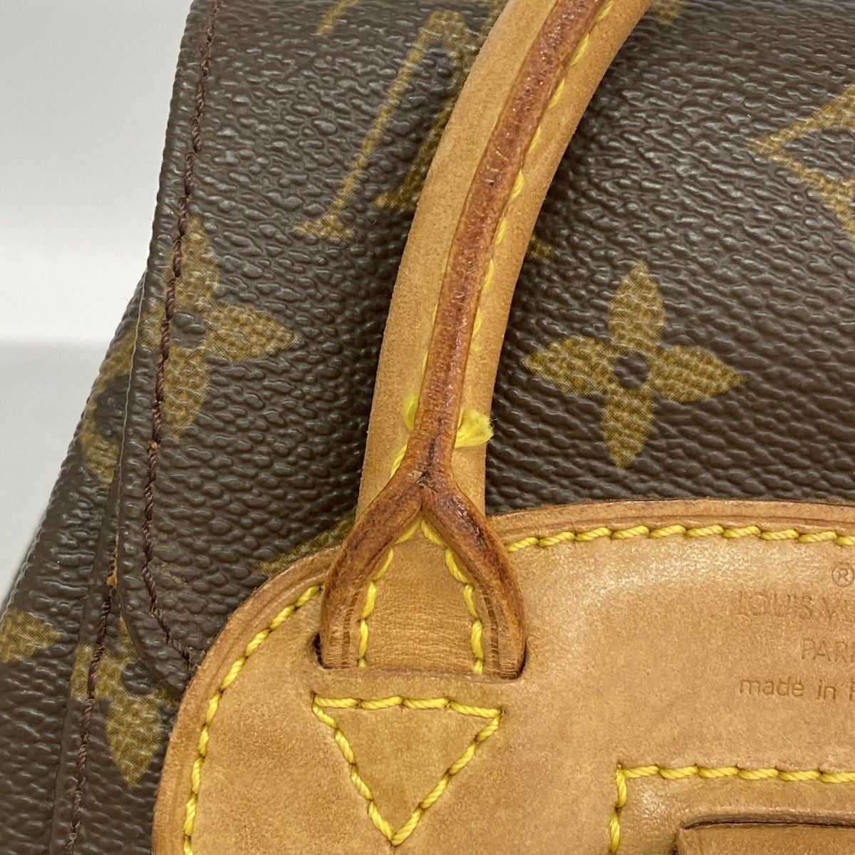 Louis Vuitton Backpack Monogram Mini Montsouris Brown — view 7