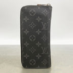 Louis Vuitton Wallet Monogram Eclipse Zippy Vertical Black — view 8