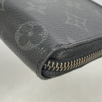 Louis Vuitton Wallet Monogram Eclipse Zippy Vertical Black — view 5