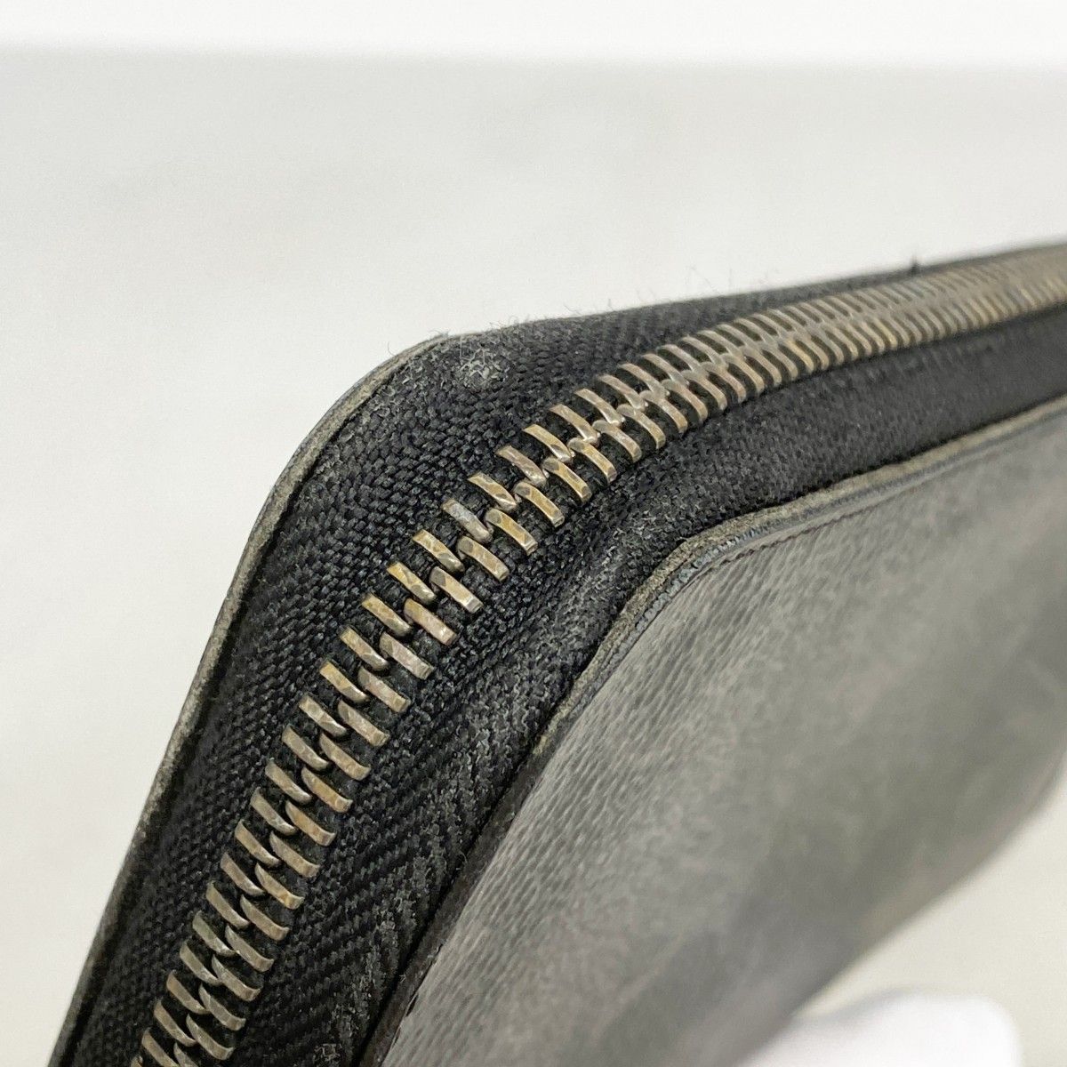 Louis Vuitton Wallet Monogram Eclipse Zippy Vertical Black — view 6