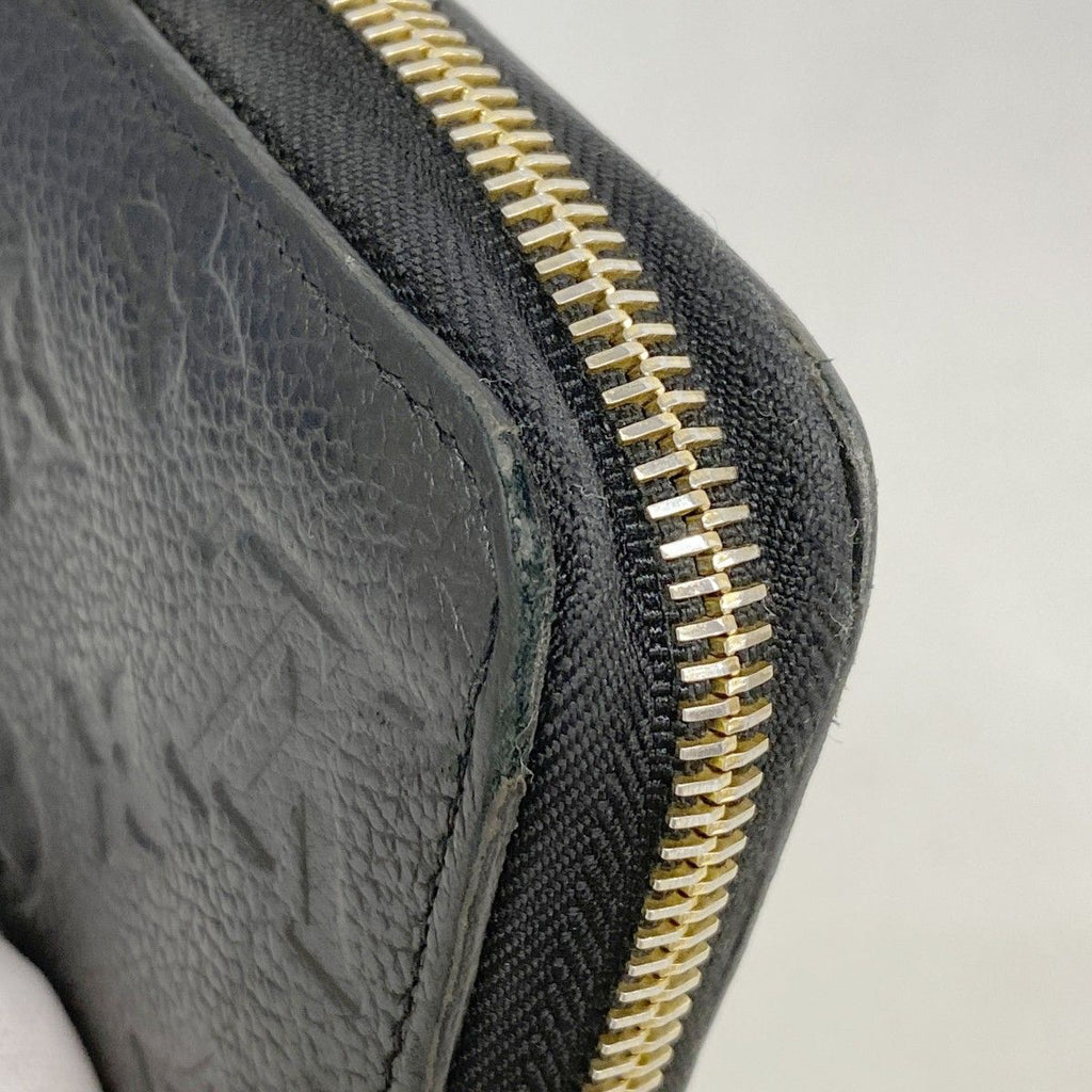 Louis Vuitton Wallet Monogram Empreinte Zippy Noir — view 6