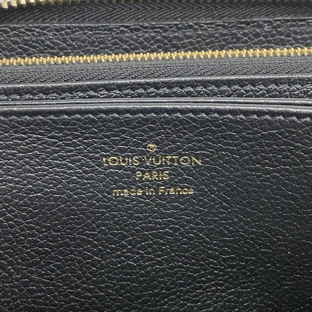 Louis Vuitton Wallet Monogram Empreinte Zippy Noir — view 4